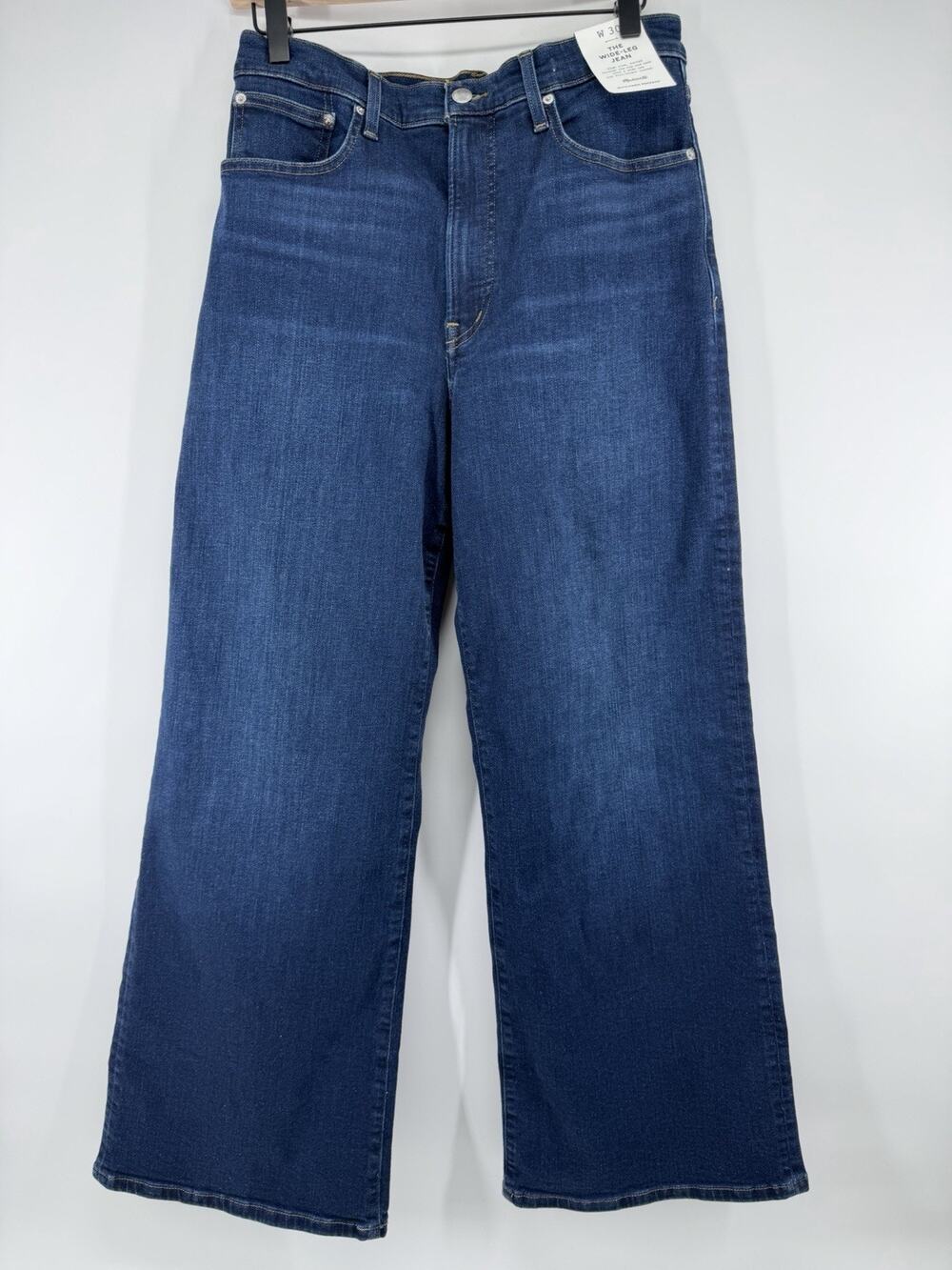 Madewell The Wide Leg Jean Blue Women’s Size 30 NWT
